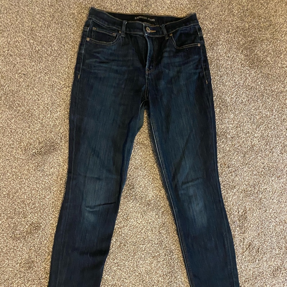 EXPRESS “Legging” Fit Skinny Jeans Dark Wash